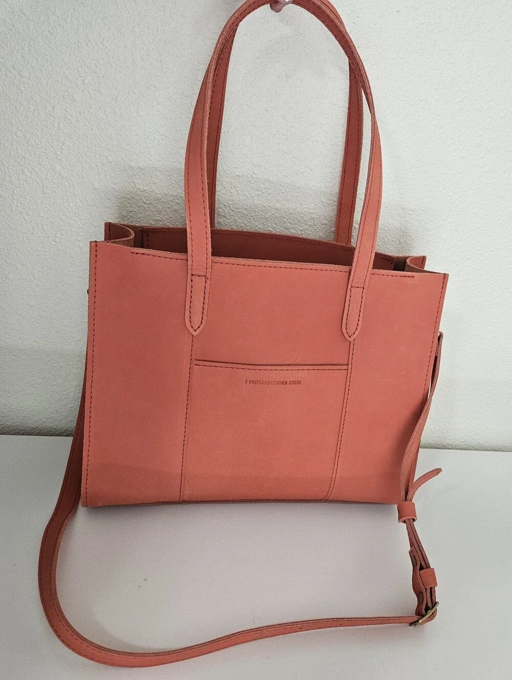 E/W Lola Crossbody Tote Bag - Sherbet - Portland Leather Goods